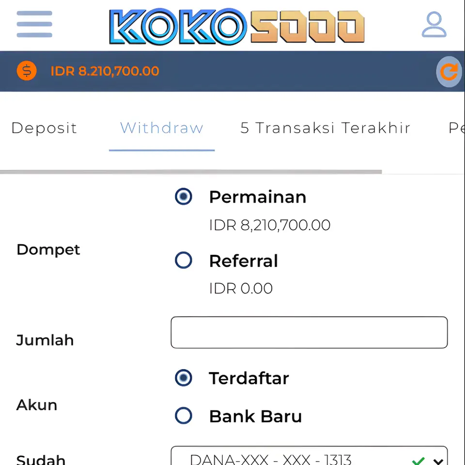 koko5000 Masuk - koko5000 Resmi